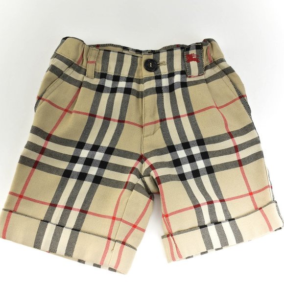 burberry wool shorts